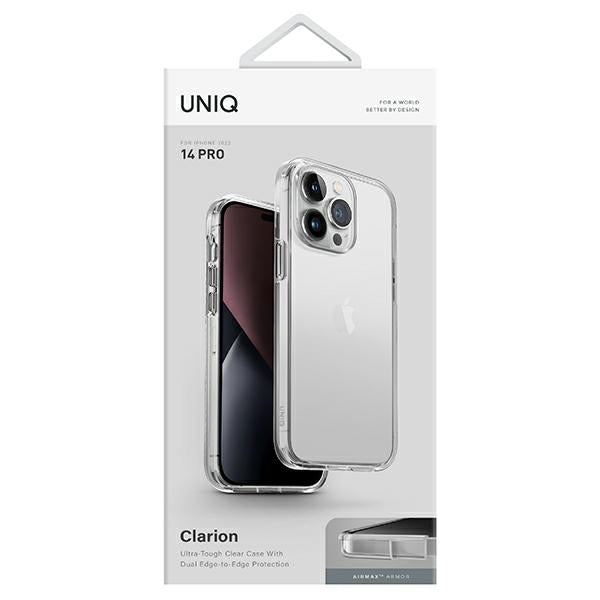 Uniq Clarion-hylster til iPhone 14 Pro - gennemsigtige