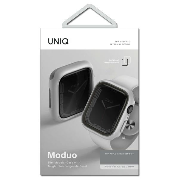 Uniq Moduo case til Apple Watch 4/5/6/7/8/SE/SE2 40/41mm - kridtgrå