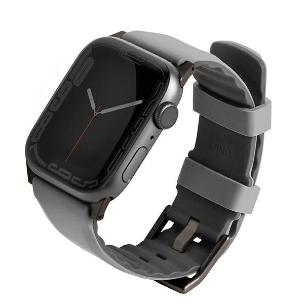 Uniq Linus rem til Apple Watch 1/2/3/4/5/6/7/8/SE/SE2 38/40/41 mm - grå