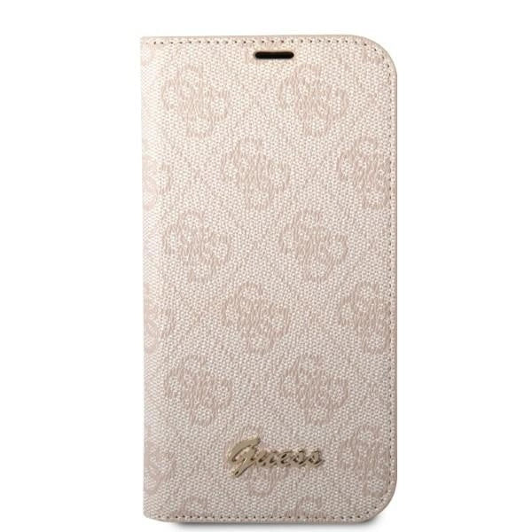 Guess GUBKP14XHG4SHP iPhone 14 Pro Max 6.7 "pink / pink book 4G Vintage Gold Logo