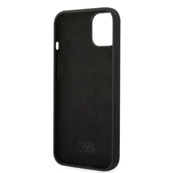 Karl Lagerfeld KLHCP14MSRSGRCK iPhone 14 Plus 6.7 "hardcase black / black Silicone RSG