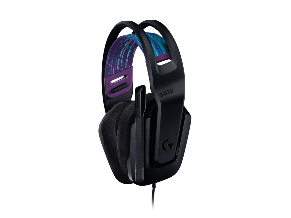 Logitech G G335 Wired Gaming Headset Kablet Høretelefoner Sort