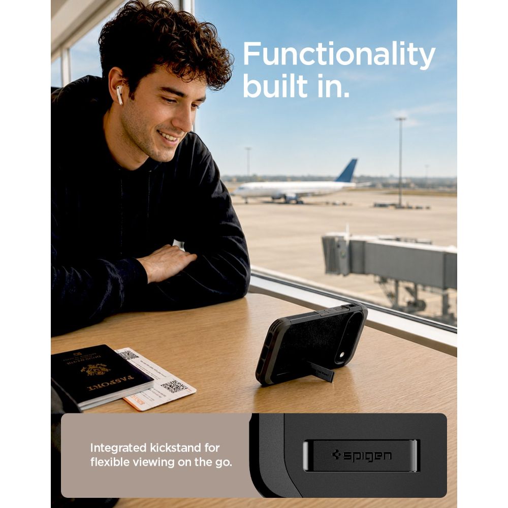 Spigen Tough Armor Magsafe Google Pixel 11 Pro Sort