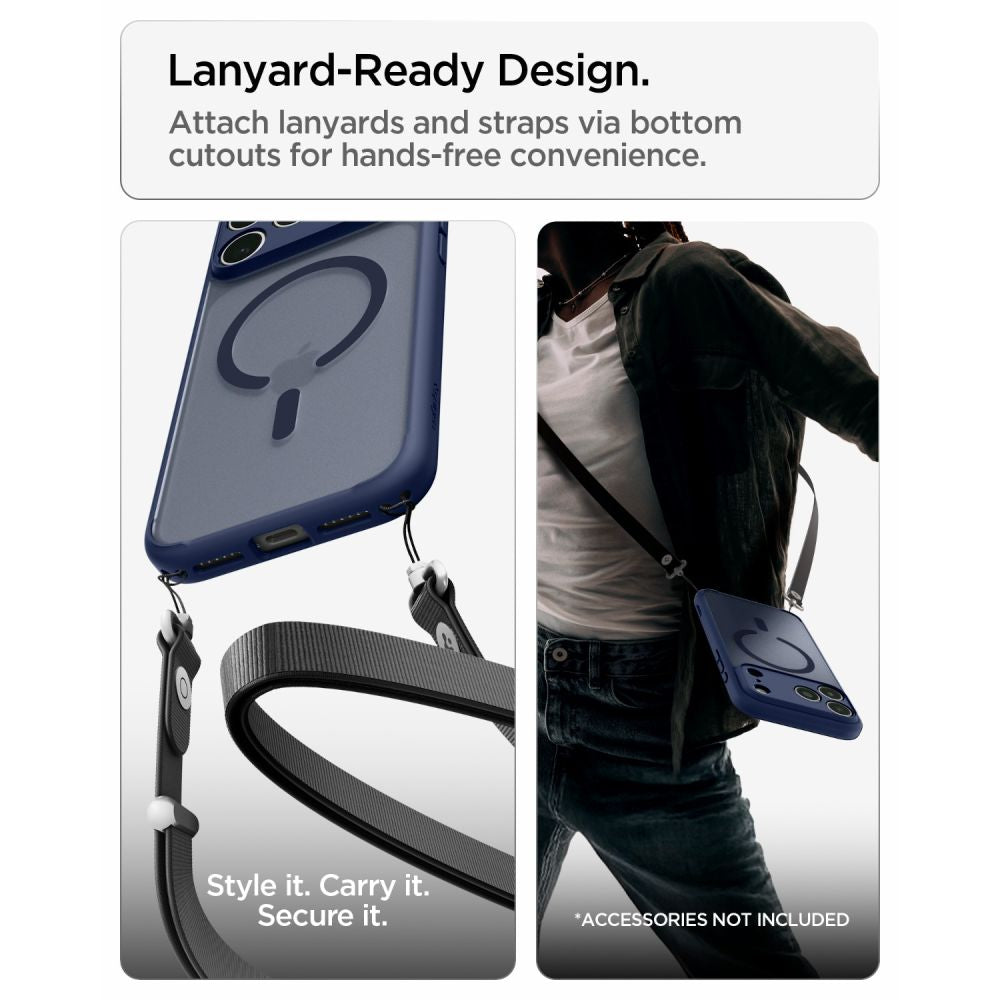 Spigen Ultra Hybrid Magsafe Iphone 17 Pro Max / 18 Pro Max Frost Deep Blue