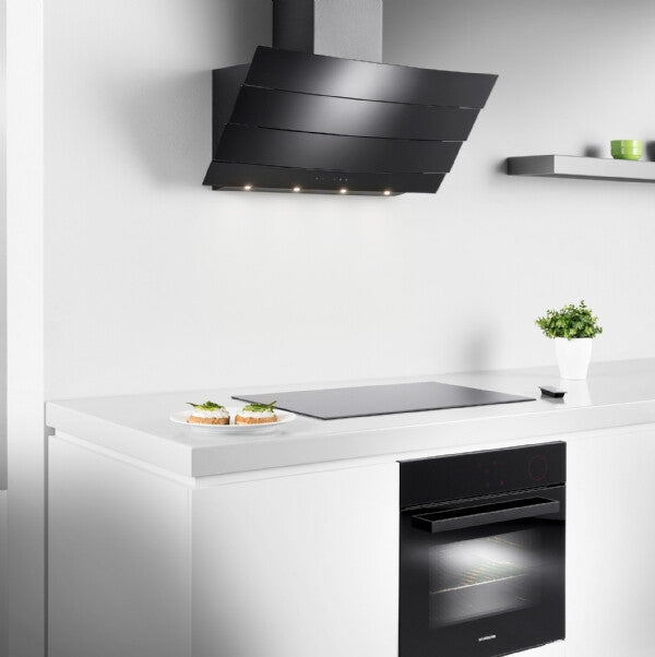 Silverline SM 3370-90 SR emhætte Vægmonteret Sort 708 m³/t
