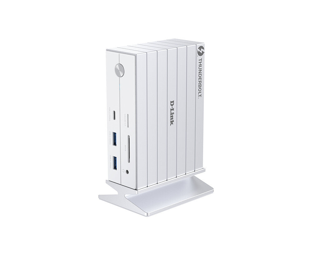 D-Link DUF-E01/E dockingstation Ledningsført Thunderbolt 4 Hvid