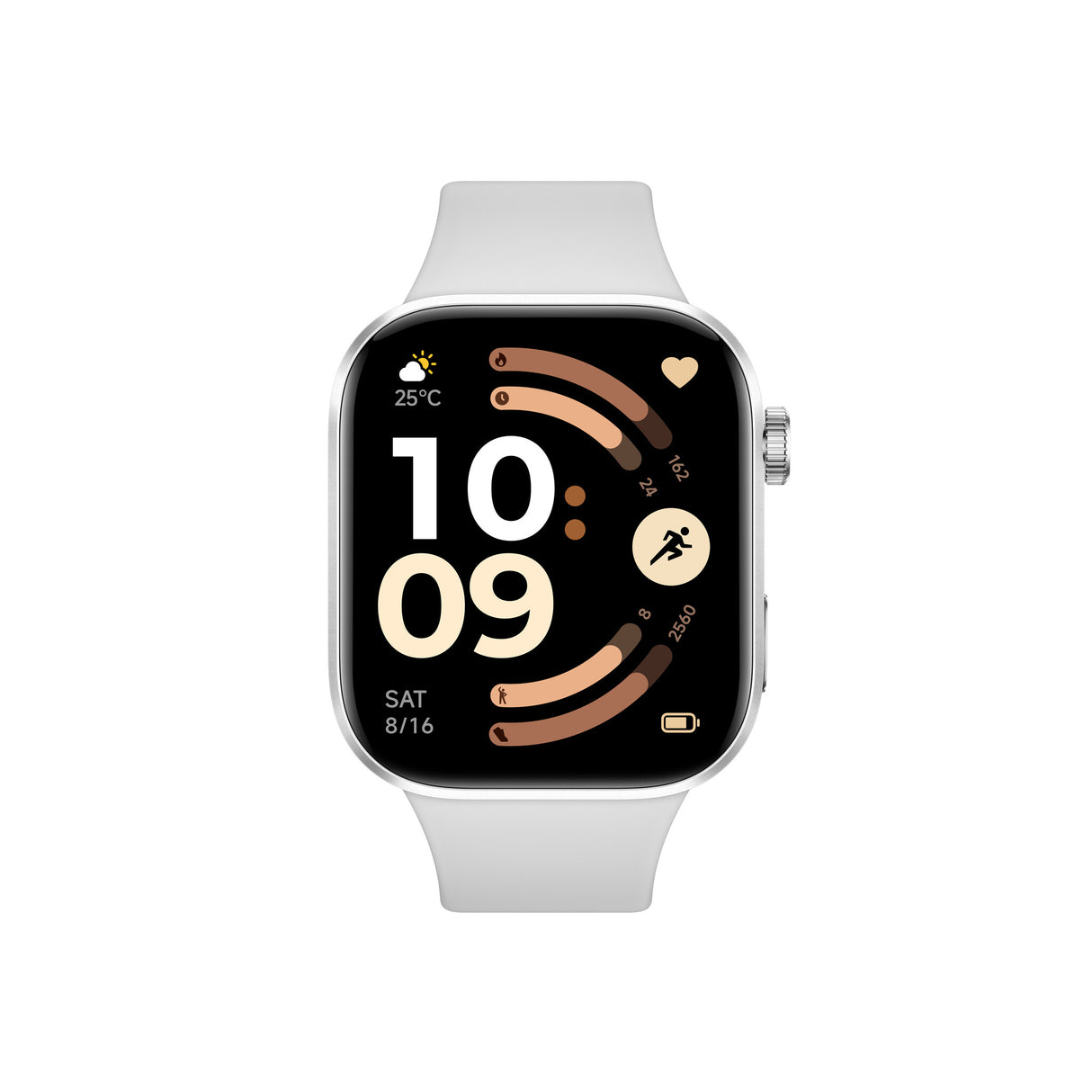 Xiaomi Watch 6 5,26 cm (2.07") AMOLED 46 mm Digital 432 x 514 pixel Berøringsskærm Sølv