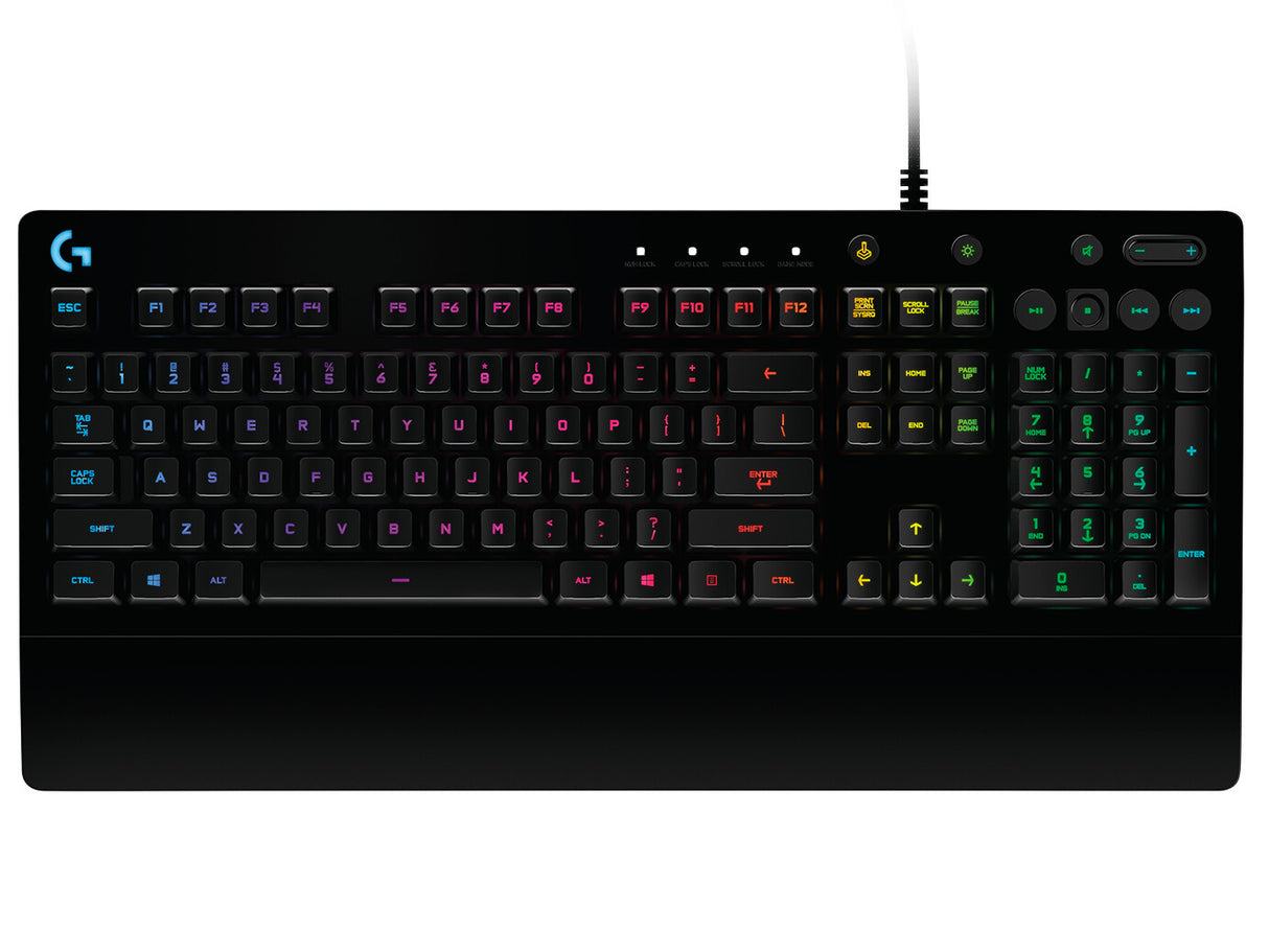 Logitech G G213 Prodigy tastatur Spil USB QWERTY US International Sort