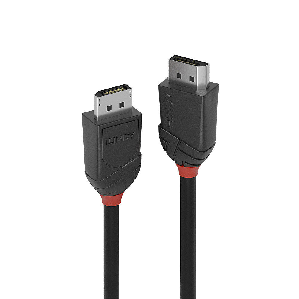 Lindy 36490 DisplayPort kabel 0,5 m Sort