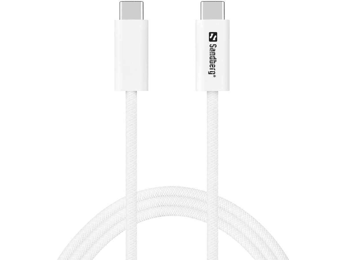 Sandberg USB-C>C USB4 240W+40Gbps, 1M