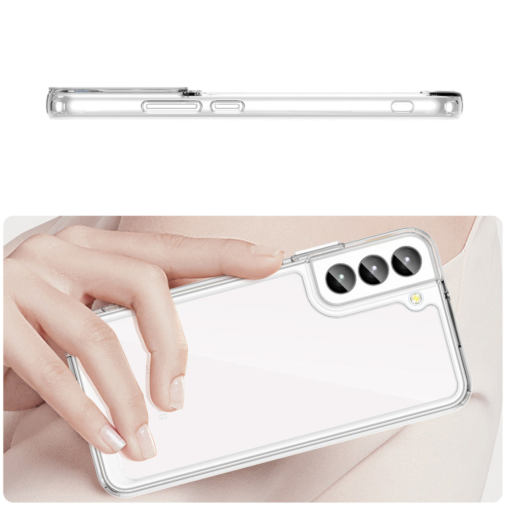 Outer Space Case til Samsung Galaxy S23+ cover med en fleksibel gennemsigtig ramme