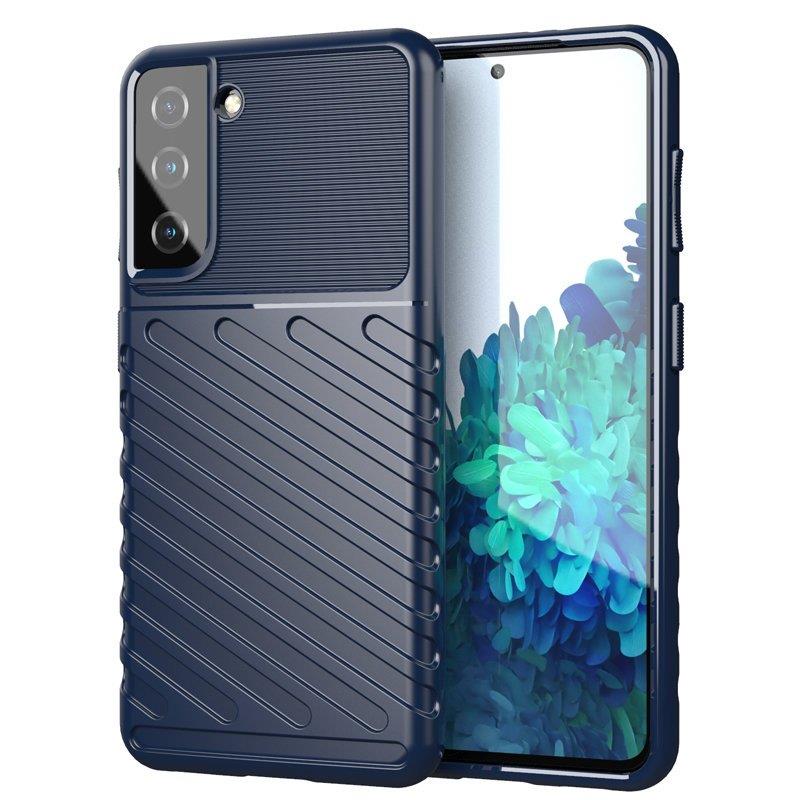 Thunder Case til Samsung Galaxy S23+ silikone rustning case blå