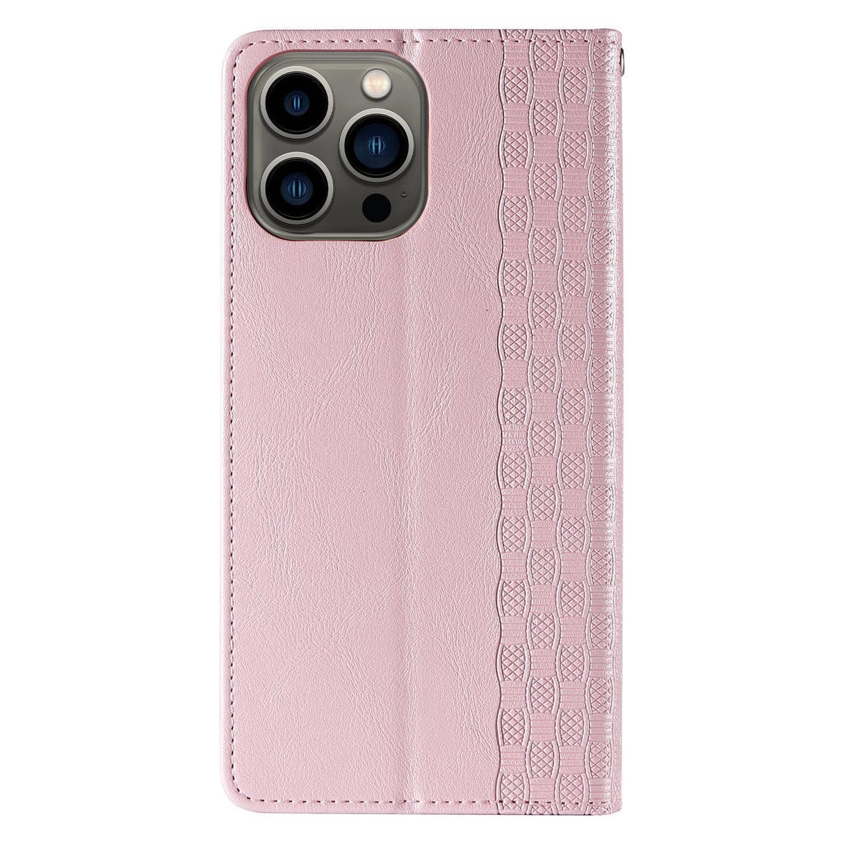Magnet Strap Case til Samsung Galaxy S23+ Flip Wallet Mini Lanyard Stand Pink