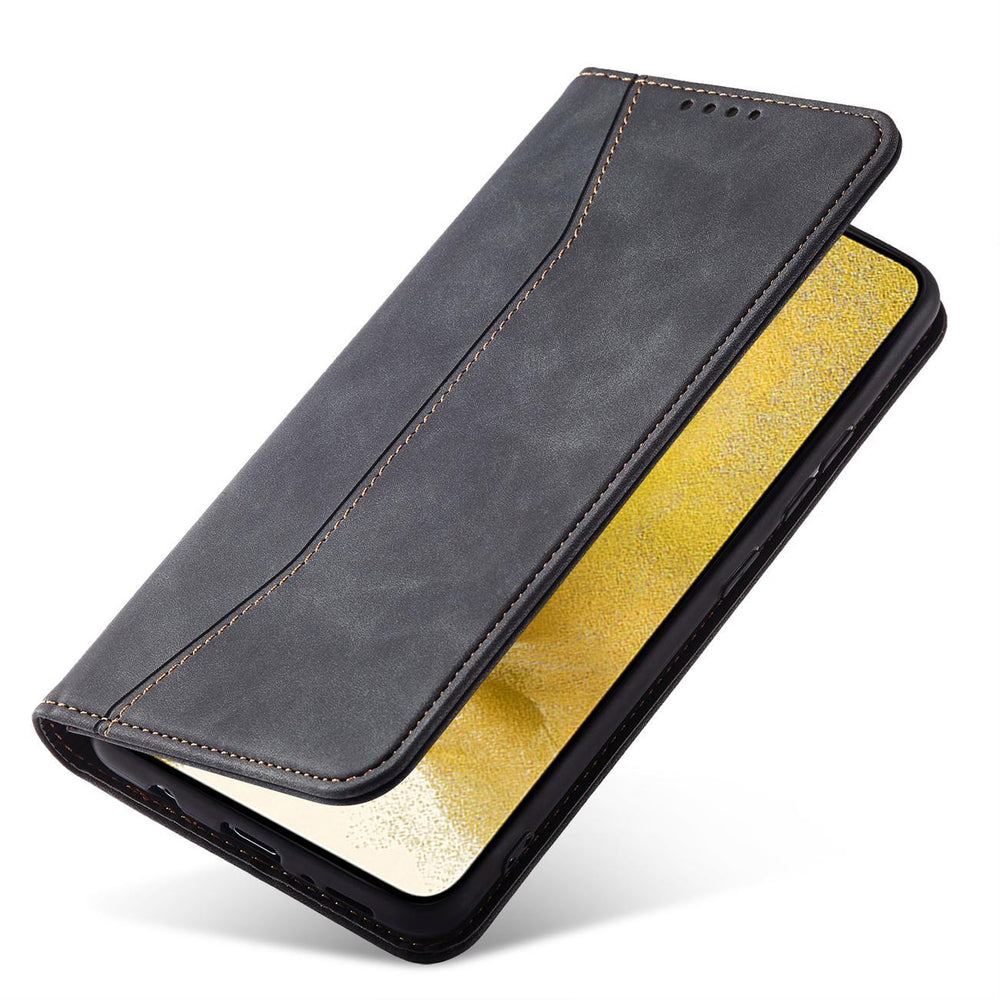 Magnet Fancy Case til Samsung Galaxy S23+ flip cover wallet stand sort
