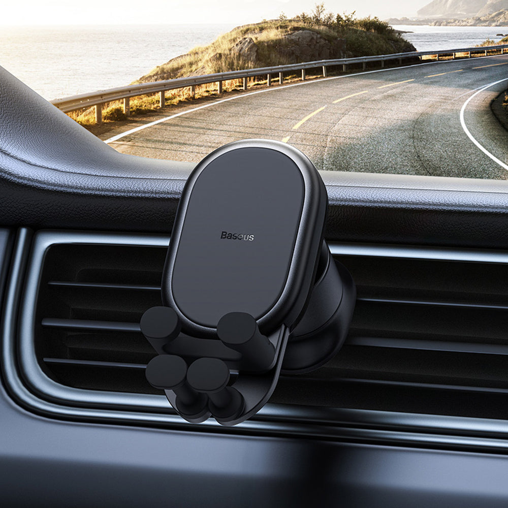 Baseus Stable Series air vent car holder black (SUWX020001)