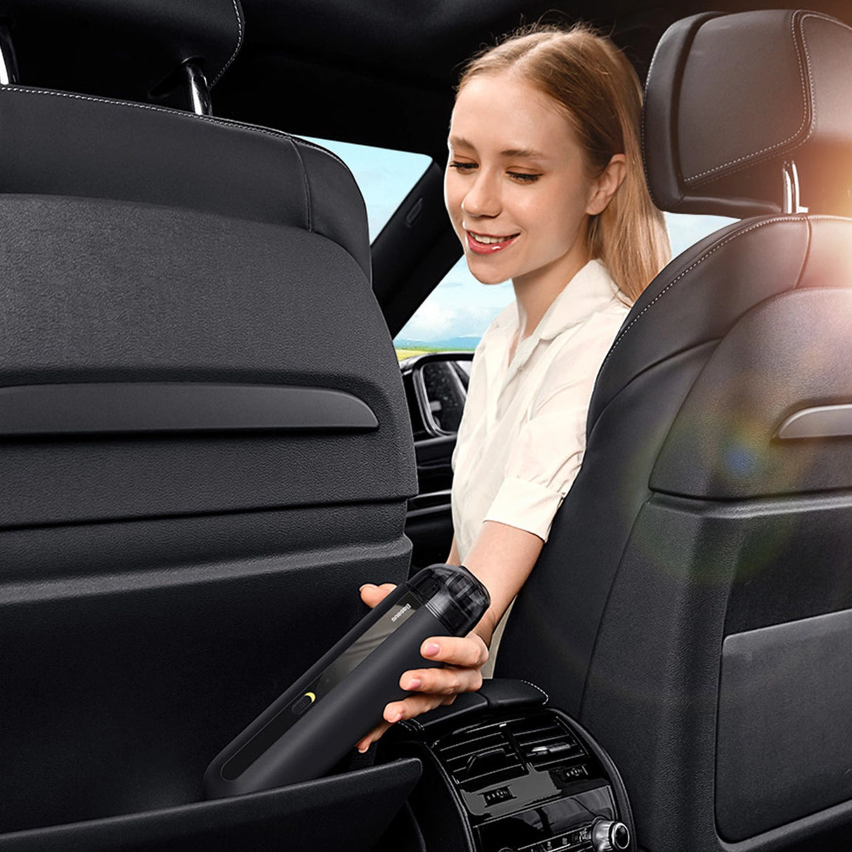 Bilstøvsuger 6000Pa 80W Baseus A2Pro - hvid