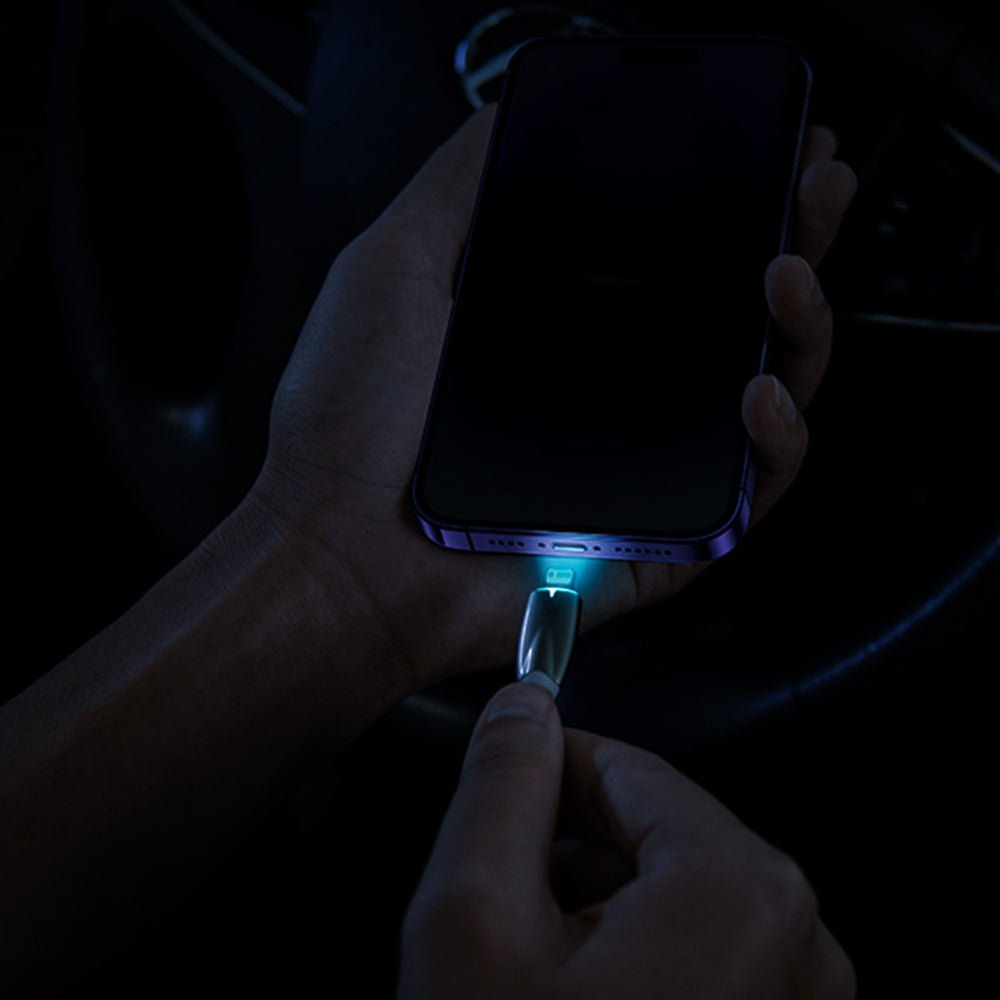 Baseus CADH000802 USB-C - USB-C PD-kabel 100W 5A 480Mb/s 2m - hvid