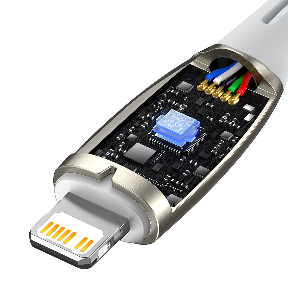 Baseus CADH000002 Lightning - USB-C PD cable 20W 480Mb/s 1m - white