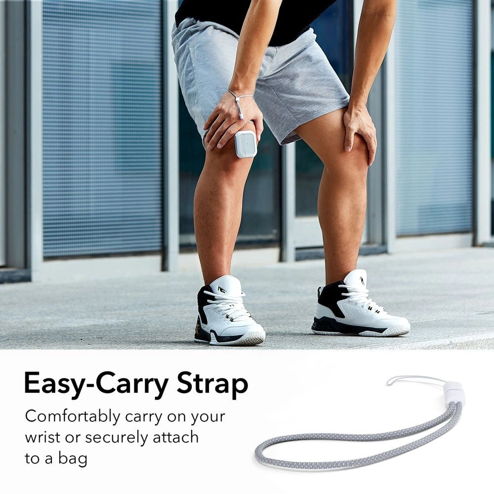 ESR Orbit Halolock med MagSafe til Apple AirPods Pro 1 / 2 - Hvid