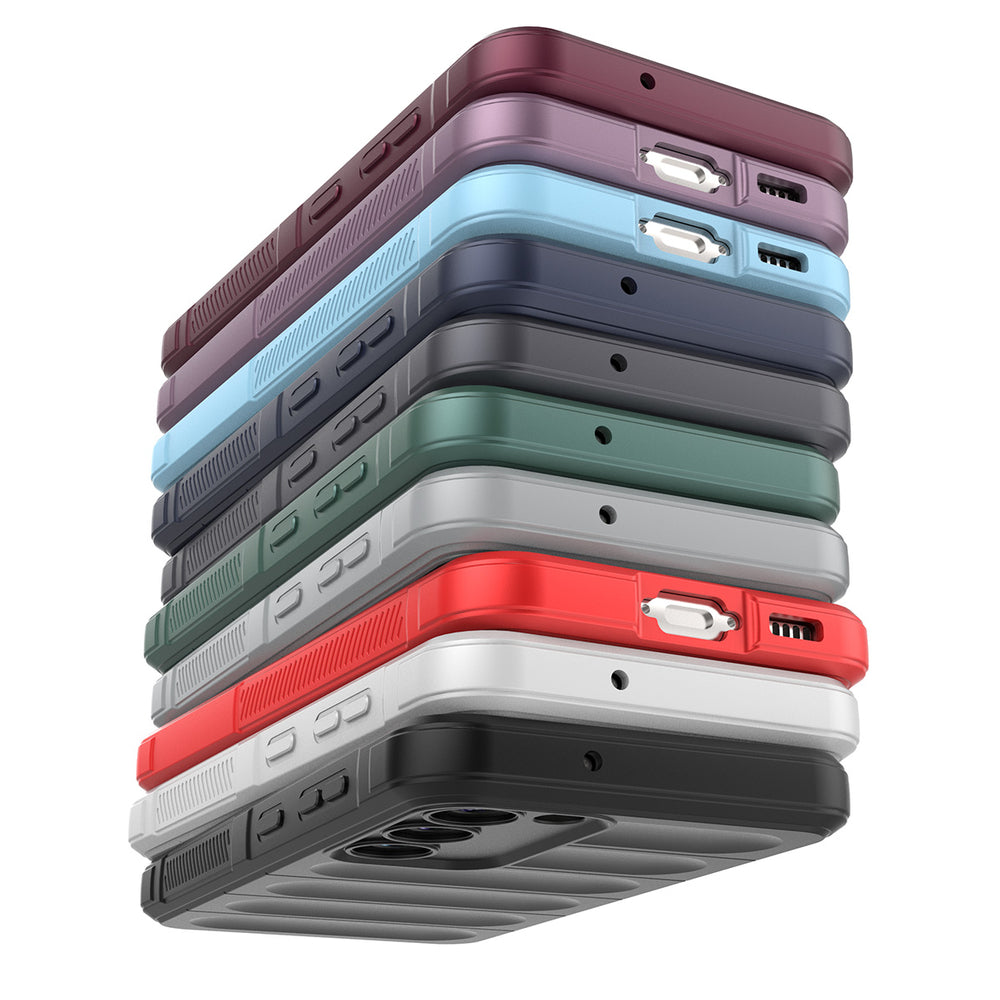 Magic Shield Case til Samsung Galaxy S23+ fleksibelt pansret cover sort