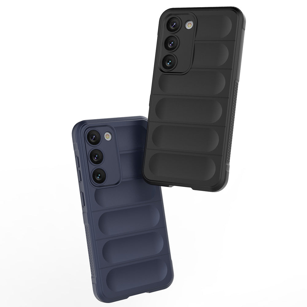 Magic Shield Case til Samsung Galaxy S23+ fleksibelt pansret cover sort