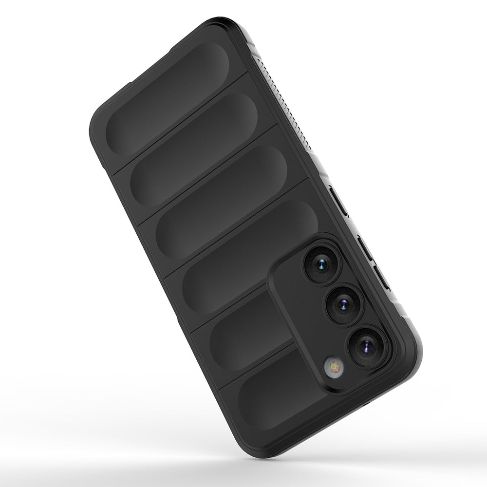 Magic Shield Case til Samsung Galaxy S23+ fleksibelt pansret cover sort