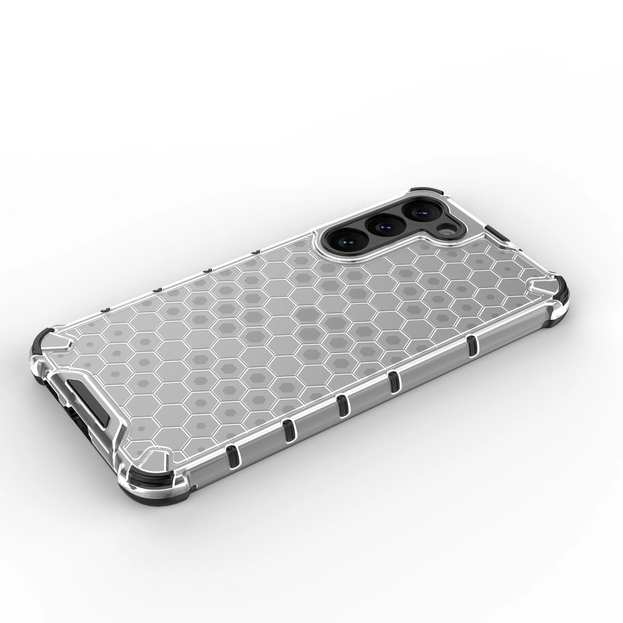 Honeycomb case til Samsung Galaxy S23+ pansret hybrid cover sort