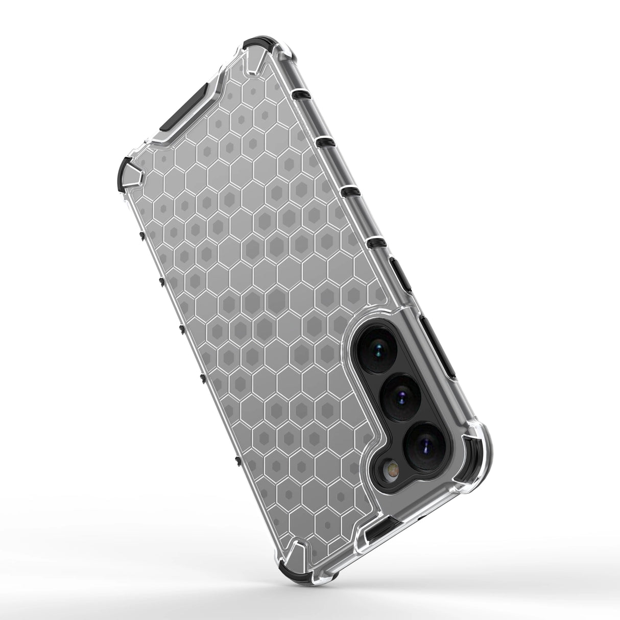Honeycomb case til Samsung Galaxy S23+ pansret hybrid cover sort