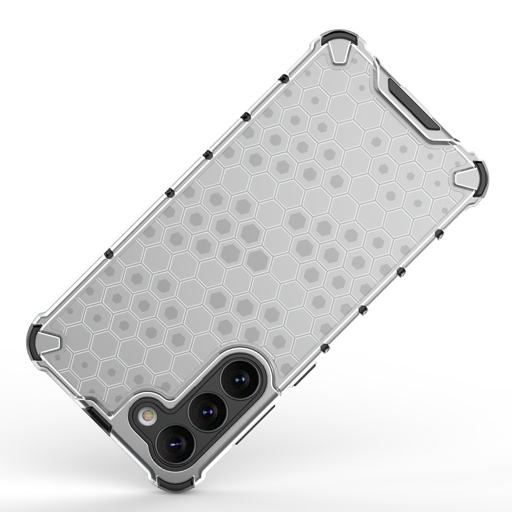 Honeycomb case til Samsung Galaxy S23+ pansret hybrid cover sort