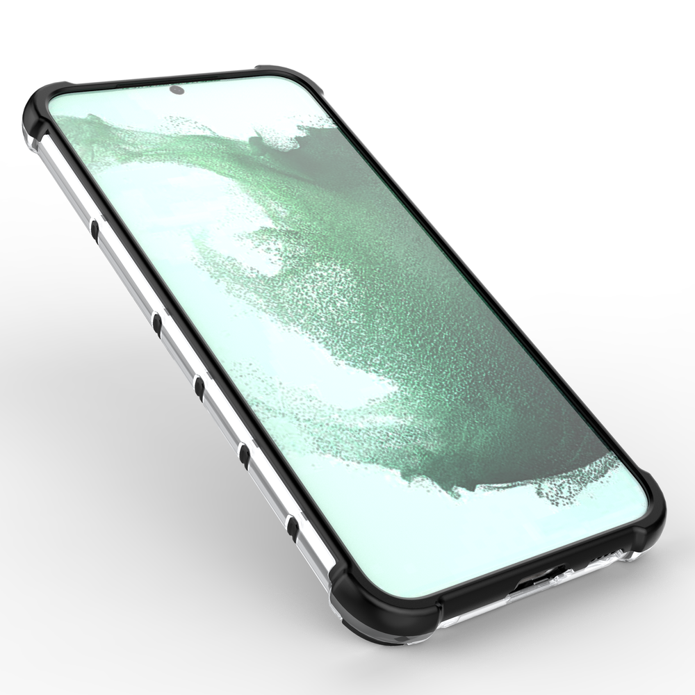 Honeycomb case til Samsung Galaxy S23+ pansret hybrid cover blå