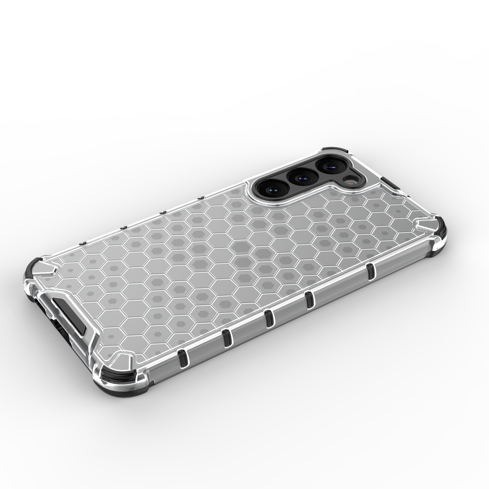 Honeycomb case til Samsung Galaxy S23+ pansret hybrid cover blå