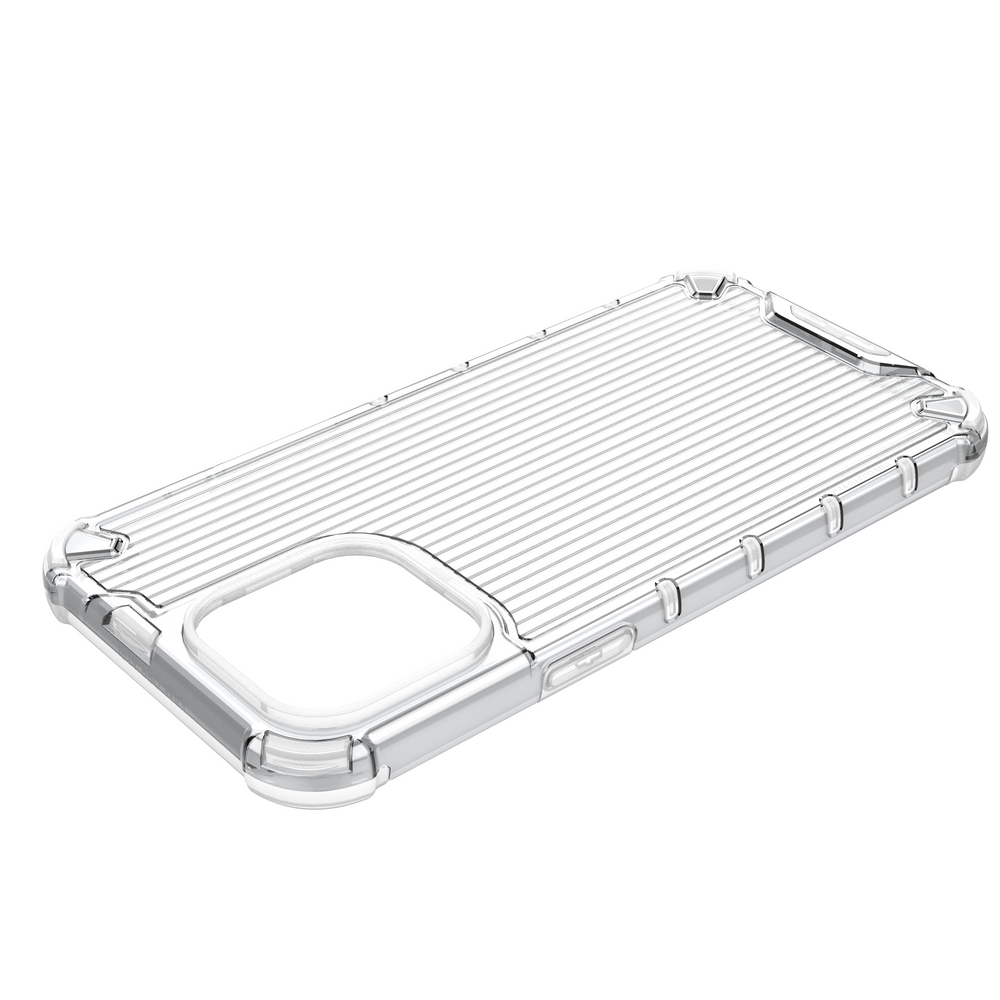 Ombre Protect Case for iPhone 13 Pro Max lyserød og blå pansret sag
