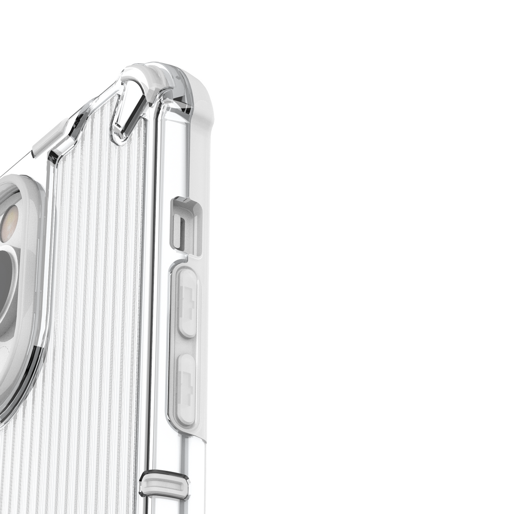 Ombre Protect Case for iPhone 13 Pro Max lyserød og blå pansret sag