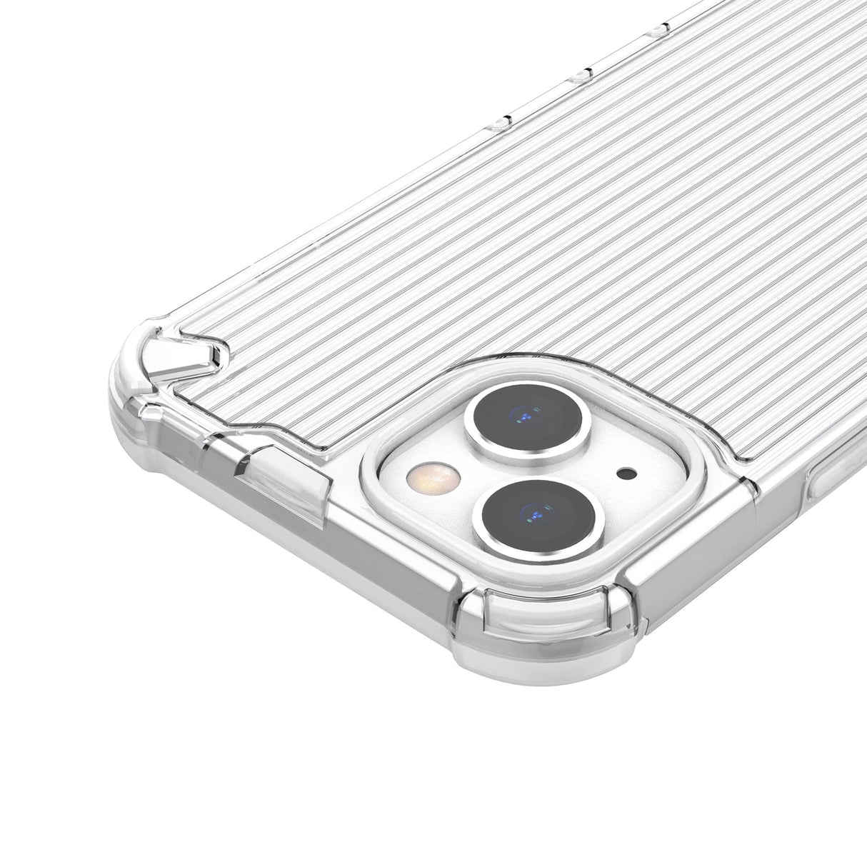 Ombre Protect Case for iPhone 14 lyserød og blå pansret sag