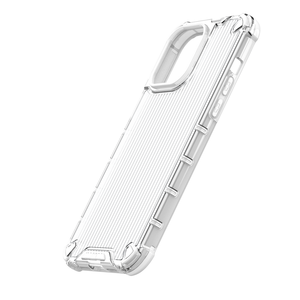 Ombre Protect Case til iPhone 14 Pro pansret cover lyserød og blå