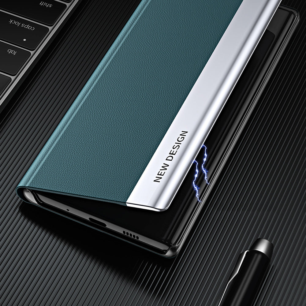 Sleep Case Pro-kasse til Samsung Galaxy S23+ med flip stand blå