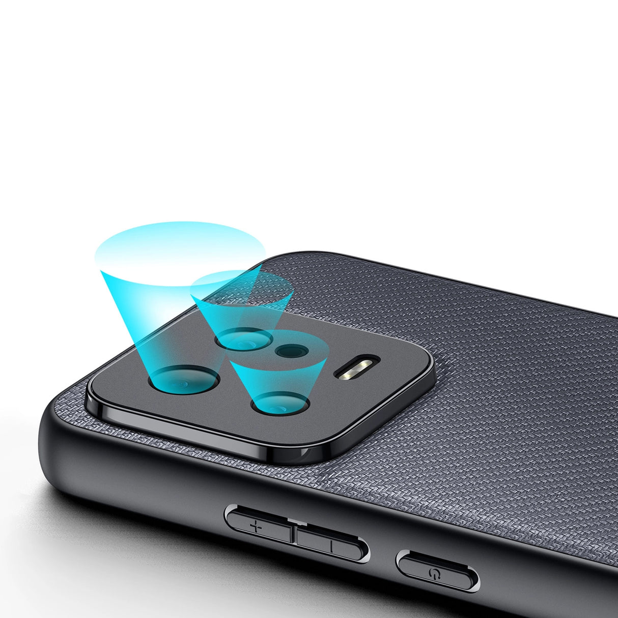 Dux Ducis Fino case til Xiaomi 13 cover med silikon ramme grå