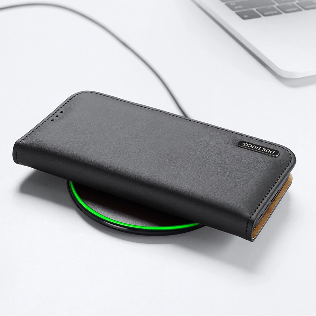 Dux Ducis Hivo case Samsung Galaxy S23+ flip case wallet stand RFID blocker black