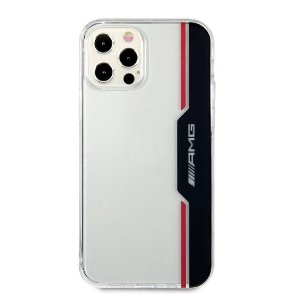AMG Electroplate Vertical case til iPhone 12 / iPhone 12 Pro - gennemsigtig