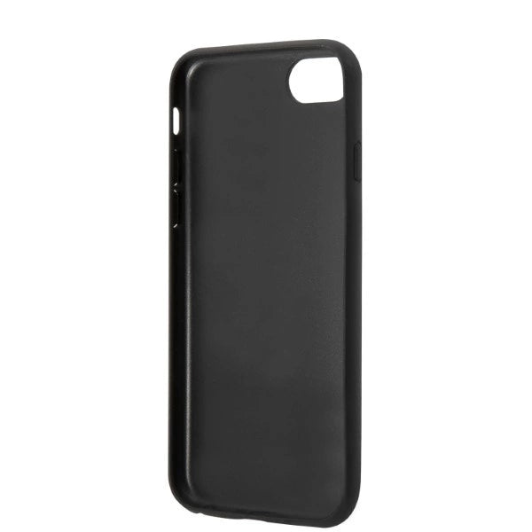 Karl Lagerfeld KLHCI8SAKICKCBK iPhone 7/8 / SE 2020 / SE 2022 black/black hardcase Saffiano Karl&Choupette Head