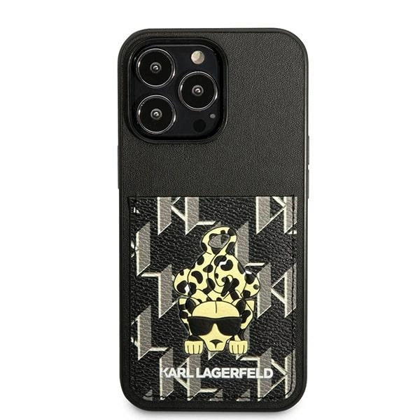 Karl Lagerfeld Karlimals Cardslot case for iPhone 13 Pro / iPhone 13 - black