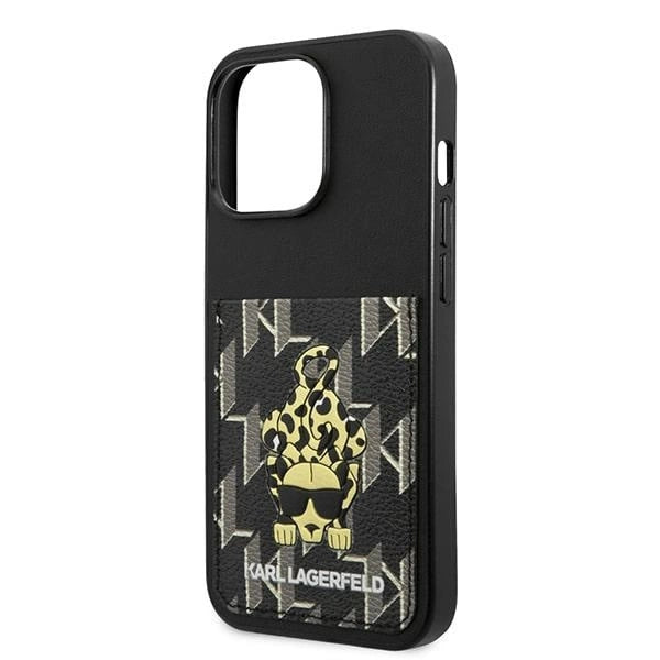 Karl Lagerfeld Karlimals Cardslot case for iPhone 13 Pro / iPhone 13 - black