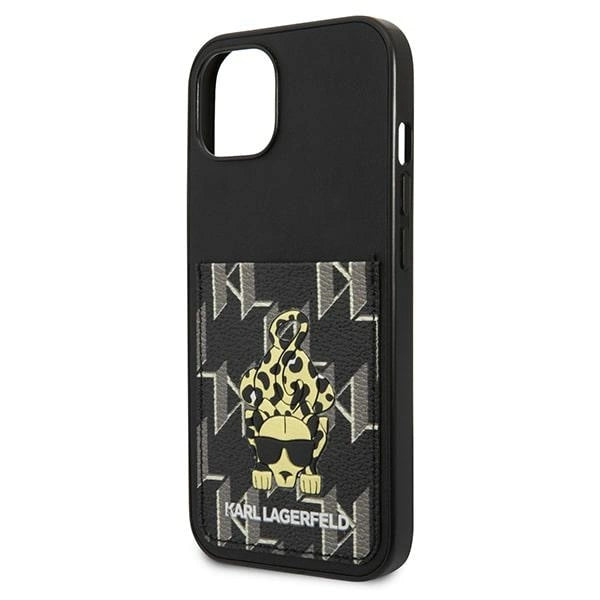 Karl Lagerfeld Karlimals Cardslot case for iPhone 13 - black