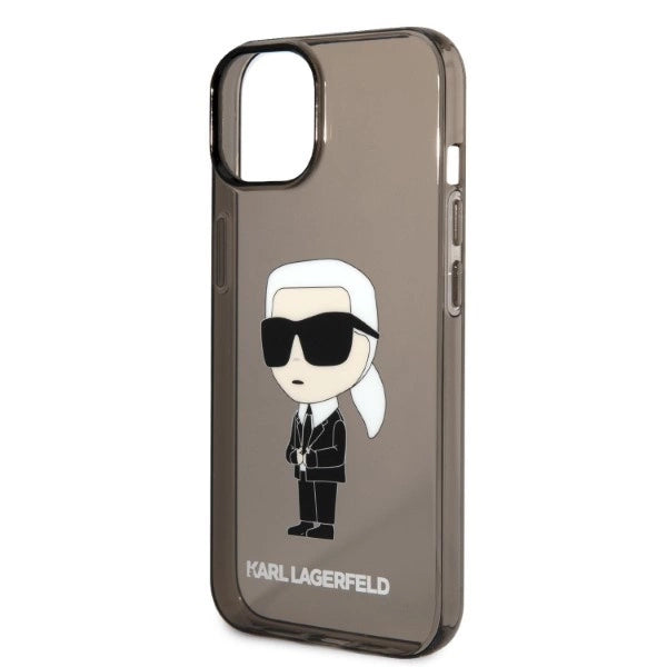 Karl Lagerfeld Ikonik Karl case for iPhone 14 Plus - black