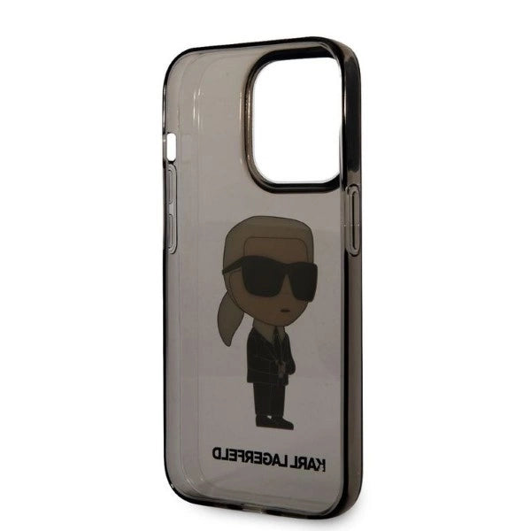 Karl Lagerfeld Ikonik Karl case for iPhone 14 Pro Max - black