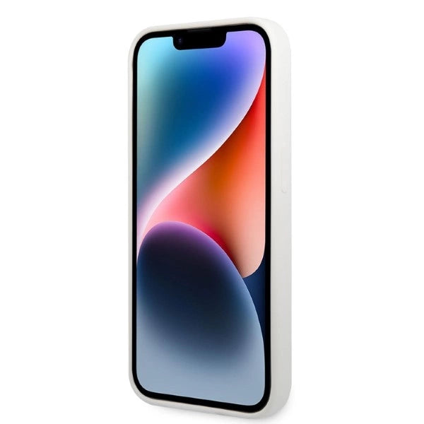 Karl Lagerfeld Silicone Ikonik case for iPhone 14 Pro Max - white