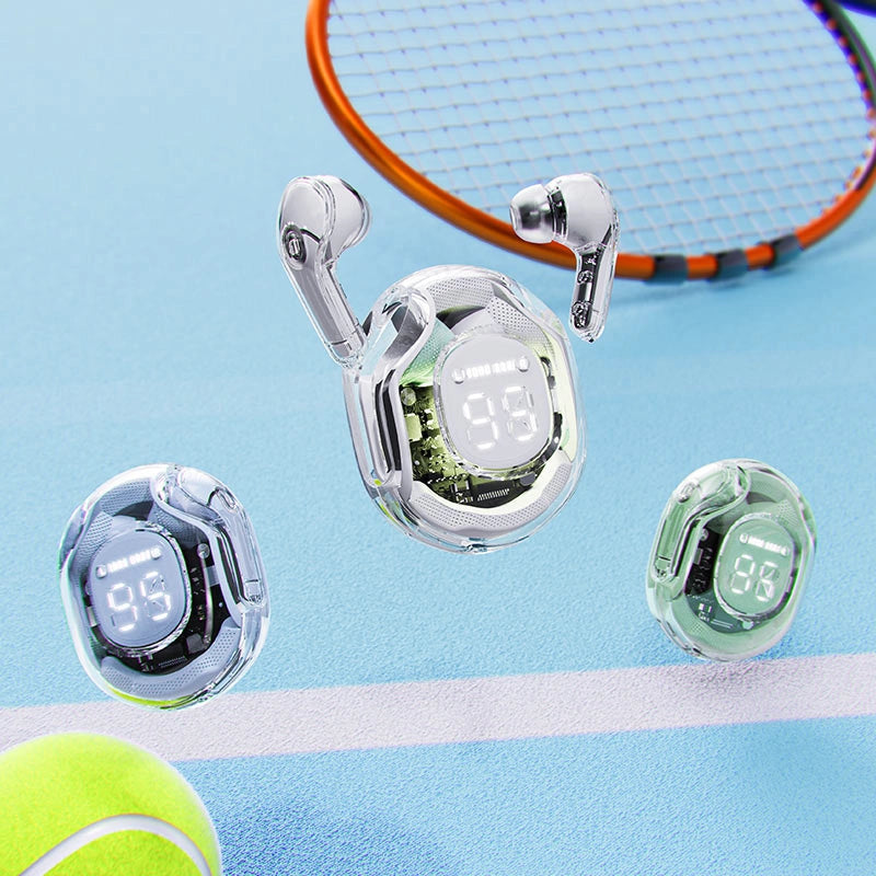 Acefast T8 TWS Bluetooth trådløse hovedtelefoner - lysblå