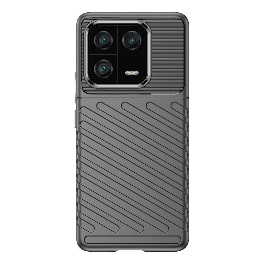 Thunder Case til Xiaomi 13 Pro silikone rustningskasse sort