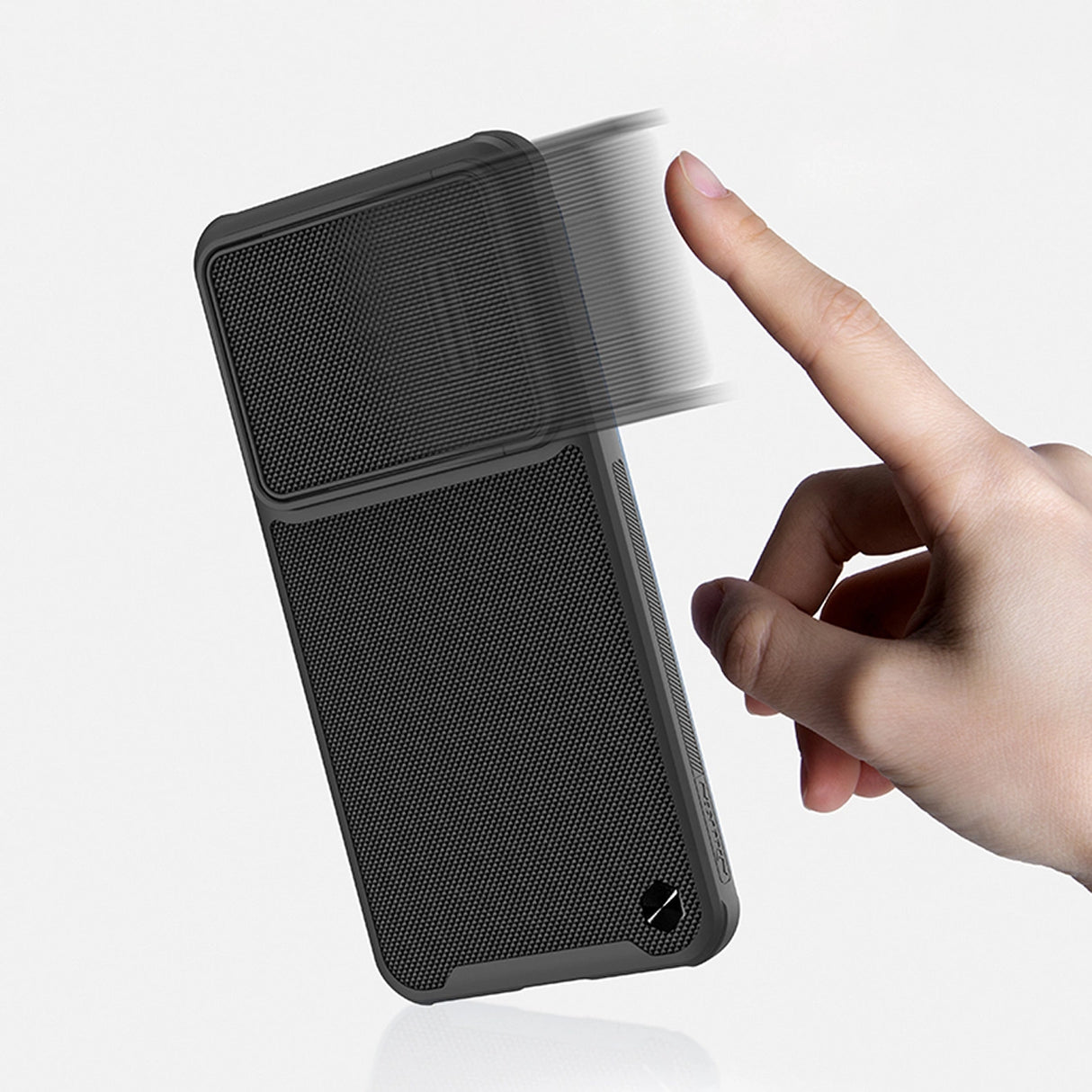 Nillkin Textured S Case til Samsung Galaxy S23+ pansret cover med kamera cover sort