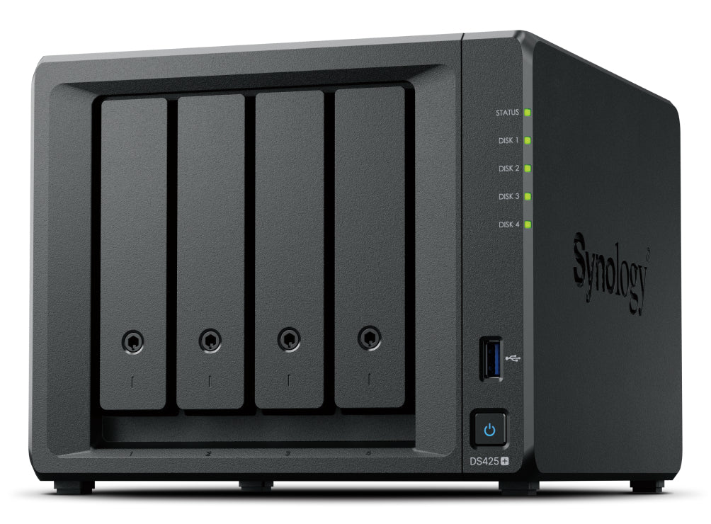 Synology DiskStation DS425+ Intel J4125 2GB 4Moduler NAS